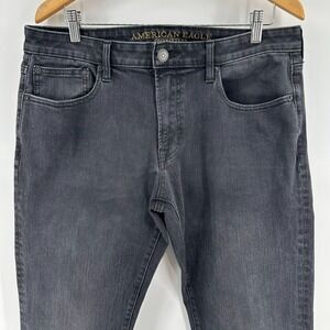 American Eagle Outfitters Jeans Womens 34x32 Slim Fit Straight Leg AEO Flex 4
